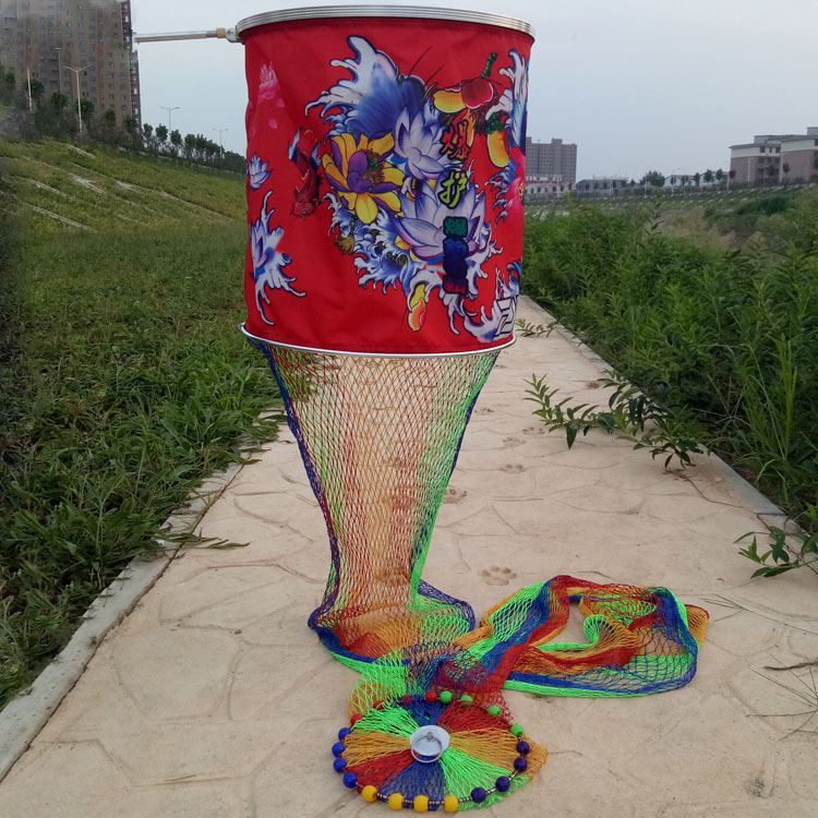 Red mouth cloth, 45, 2.5 meters in diameter
